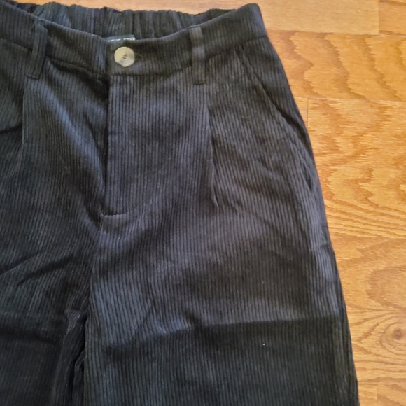 JUNIORS ELASTIC BACK WAIST CORDUROY PANTS - Picture 8 of 9